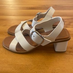 Everlane block heel sandals